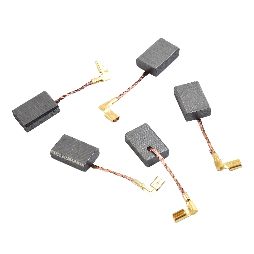 5pcs Carbon Brushes For Angle Grinder CB325 CB459 CB303 CB419 CB203 CB85 17x11x5mm Power Tool Accessories
5pcs Carbon Brushes For Angle Grinder CB325 CB459 CB303 CB419 CB203 CB85 17x11x5mm Power Tool Accessories