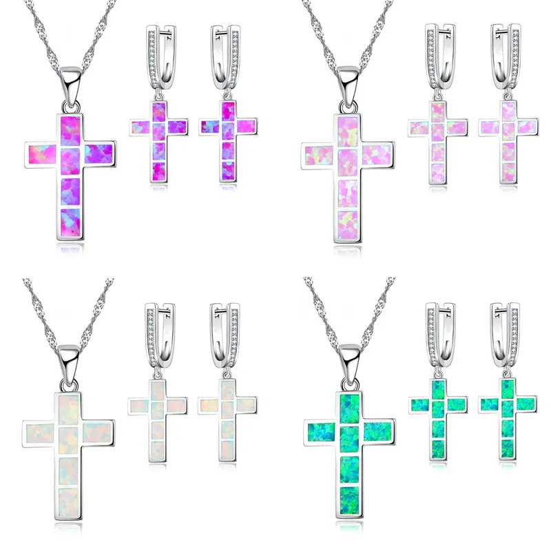 Carofeez 2023 Trendy Cross Jewelry Set For Women Accessories Jewelry Girl Gift Cute Women Imitation Opal Earrings And Necklace
Carofeez 2023 Trendy Cross Jewelry Set For Women Accessories Jewelry Girl Gift Cute Women Imitation Opal Earrings And Necklace