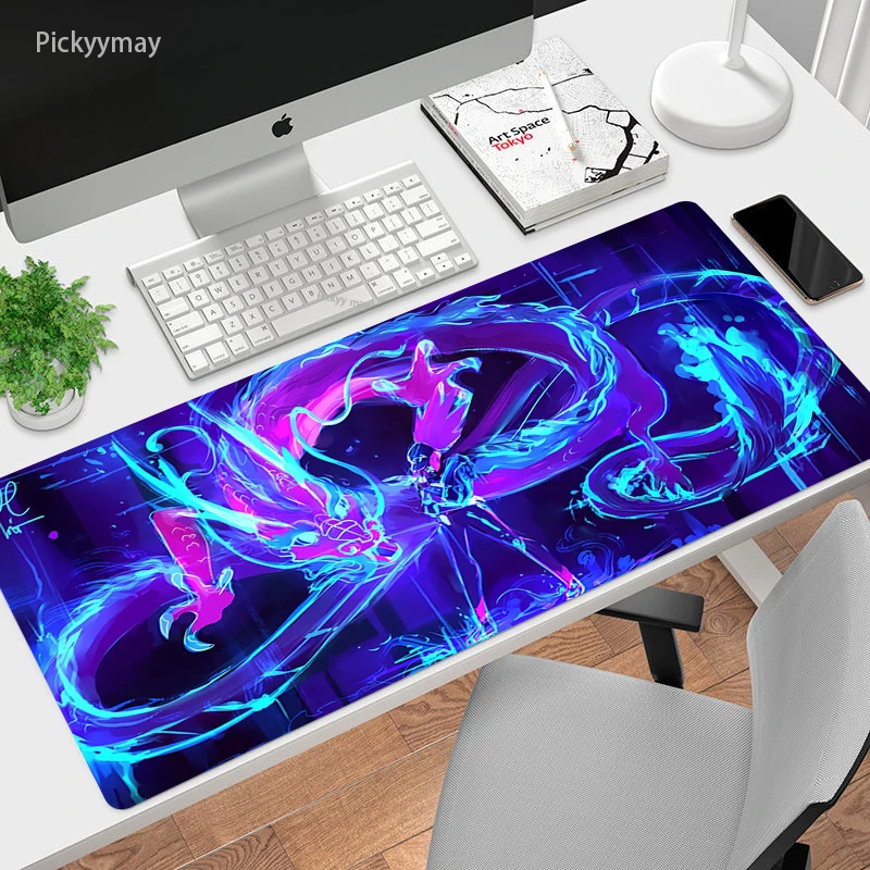 LOL KDA Large Mousepad Computer Gamer XXL Gaming Mouse Pad Computer Accessories Big Keyboard Laptop Table Speed Desk Mat 90x40cm
LOL KDA Large Mousepad Computer Gamer XXL Gaming Mouse Pad Computer Accessories Big Keyboard Laptop Table Speed Desk Mat 90x40cm