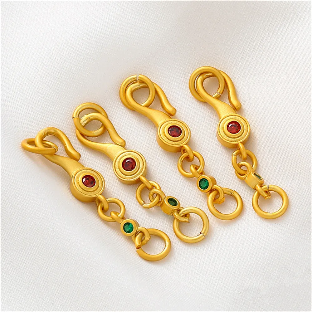 Matte gold inlay color zirconia connecting buckle diy accessories closing buckle bracelet necklace jewelry accessory material
Matte gold inlay color zirconia connecting buckle diy accessories closing buckle bracelet necklace jewelry accessory material