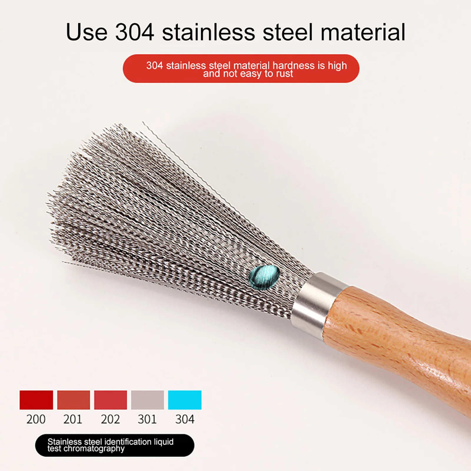 Pot Brush Strong Detergency Spiral Design Stainless Steel Wire Slender Cleaning Tools For Home Kitchen
Pot Brush Strong Detergency Spiral Design Stainless Steel Wire Slender Cleaning Tools For Home Kitchen