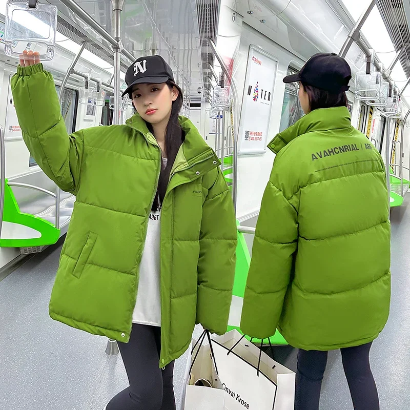 Новинка 2023, Повседневная зимняя куртка оверсайз, женское плотное пальто с воротником-стойкой для девочек-подростков, парки свободного кроя, Женская Осенняя куртка 
Новинка 2023, Повседневная зимняя куртка оверсайз, женское плотное пальто с воротником-стойкой для девочек-подростков, парки свободного кроя, Женская Осенняя куртка