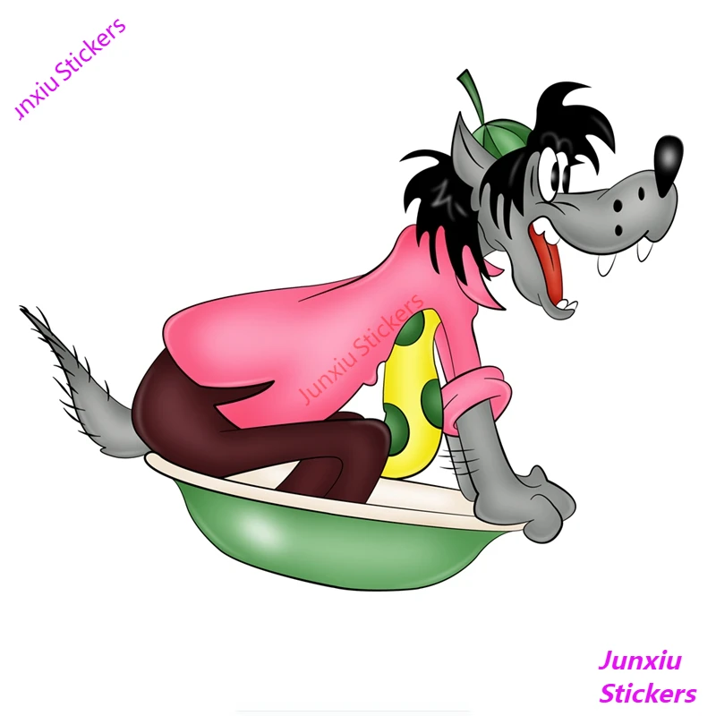 Interesting Wolf Wait and See Russian Cartoon Car Sticker Funny Bumper Truck Camper Motorcycle Coloful FineDecals PVC16.5x13cm
Interesting Wolf Wait and See Russian Cartoon Car Sticker Funny Bumper Truck Camper Motorcycle Coloful FineDecals PVC16.5x13cm
