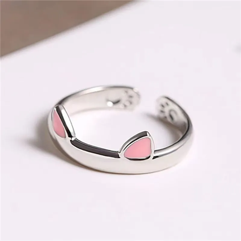 Pink Cute Cat Claw Ring Ladies Opening Adjustable Jewelry Ring Ladies Party Birthday Wedding Ring Wholesale
Pink Cute Cat Claw Ring Ladies Opening Adjustable Jewelry Ring Ladies Party Birthday Wedding Ring Wholesale