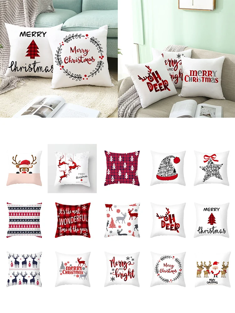 18inch Christmas Cushion Cover 3D Rabbit Xmas Pillow Case For Car Sofa Chair Decor New Year Home Santa Claus Ornament Xmas Gift
18inch Christmas Cushion Cover 3D Rabbit Xmas Pillow Case For Car Sofa Chair Decor New Year Home Santa Claus Ornament Xmas Gift