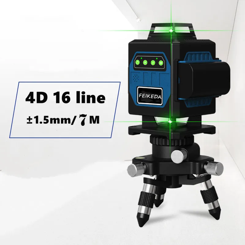 2021 New Professional Quality Smart leveling 16 Line 4D Laser Level 20HW Green Beam 360 Vertical And Horizontal Smart Control
2021 New Professional Quality Smart leveling 16 Line 4D Laser Level 20HW Green Beam 360 Vertical And Horizontal Smart Control