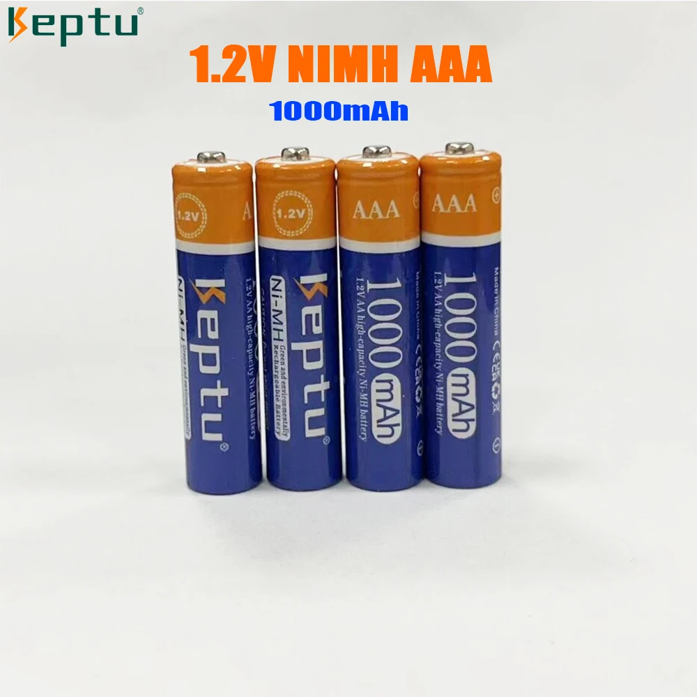 KEPTU AAA NiMH 1.2V Rechargeable Battery 1000mAh 3A For Flashlight Mouse aaa batteries with Battery Box
KEPTU AAA NiMH 1.2V Rechargeable Battery 1000mAh 3A For Flashlight Mouse aaa batteries with Battery Box