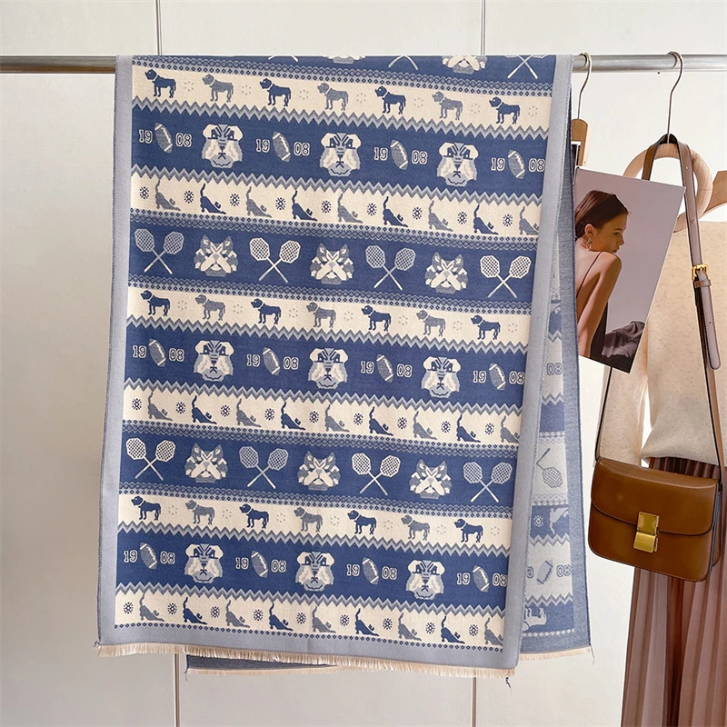 Роскошное кашемировое пончо с животным принтом Bufanda, женский толстый теплый шарф из пашмины, зимнее туристическое одеяло, шаль, обертывания, аксессуары, Echarpe
Роскошное кашемировое пончо с животным принтом Bufanda, женский толстый теплый шарф из пашмины, зимнее туристическое одеяло, шаль, обертывания, аксессуары, Echarpe