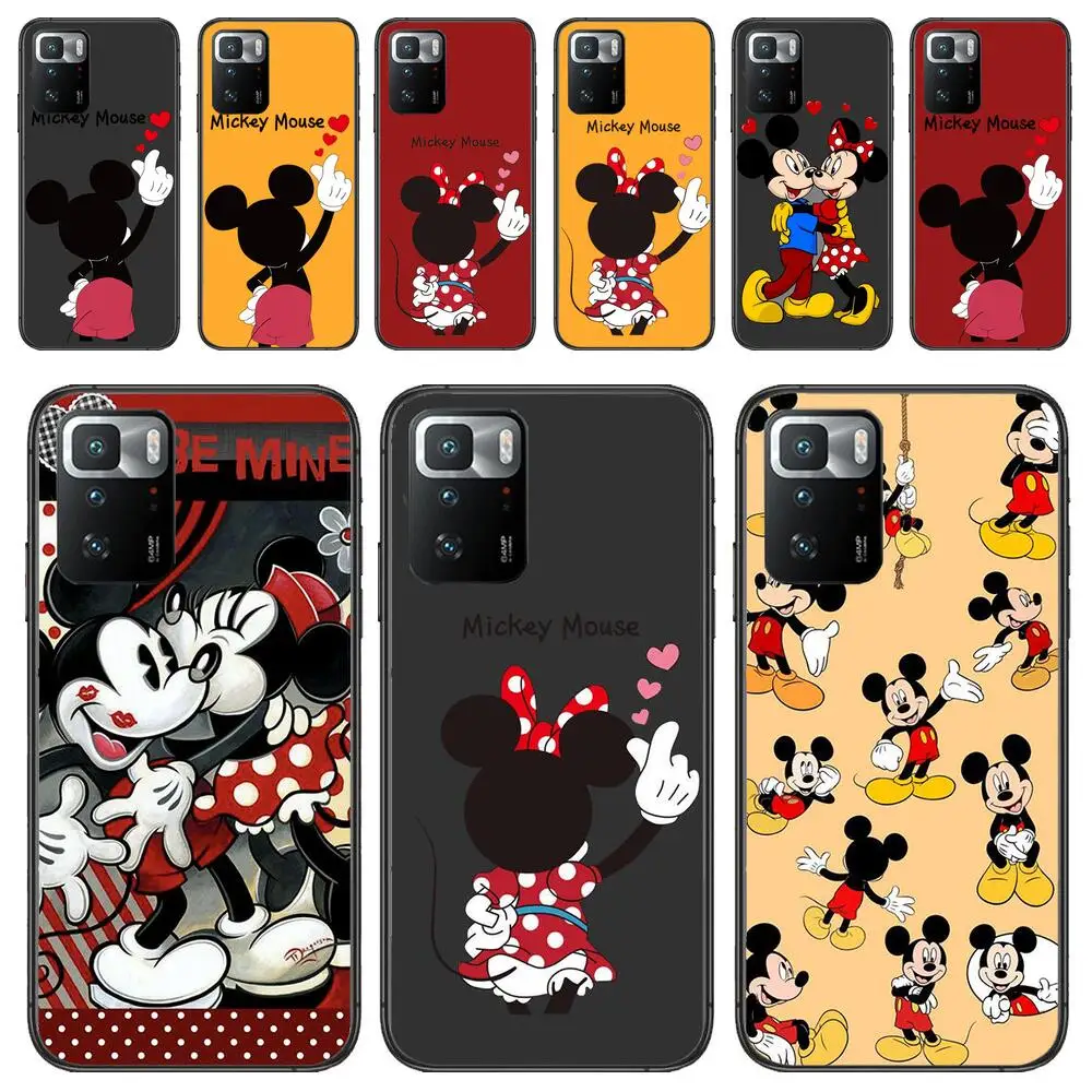 Mickey Minnie Mouse Phone Case For Redmi 9 9A 7A 10 8A 10A 8 Note 11 10S 7 11S Plus POCO X3 Pro Luxury Fashion Black TPU Cover
Mickey Minnie Mouse Phone Case For Redmi 9 9A 7A 10 8A 10A 8 Note 11 10S 7 11S Plus POCO X3 Pro Luxury Fashion Black TPU Cover