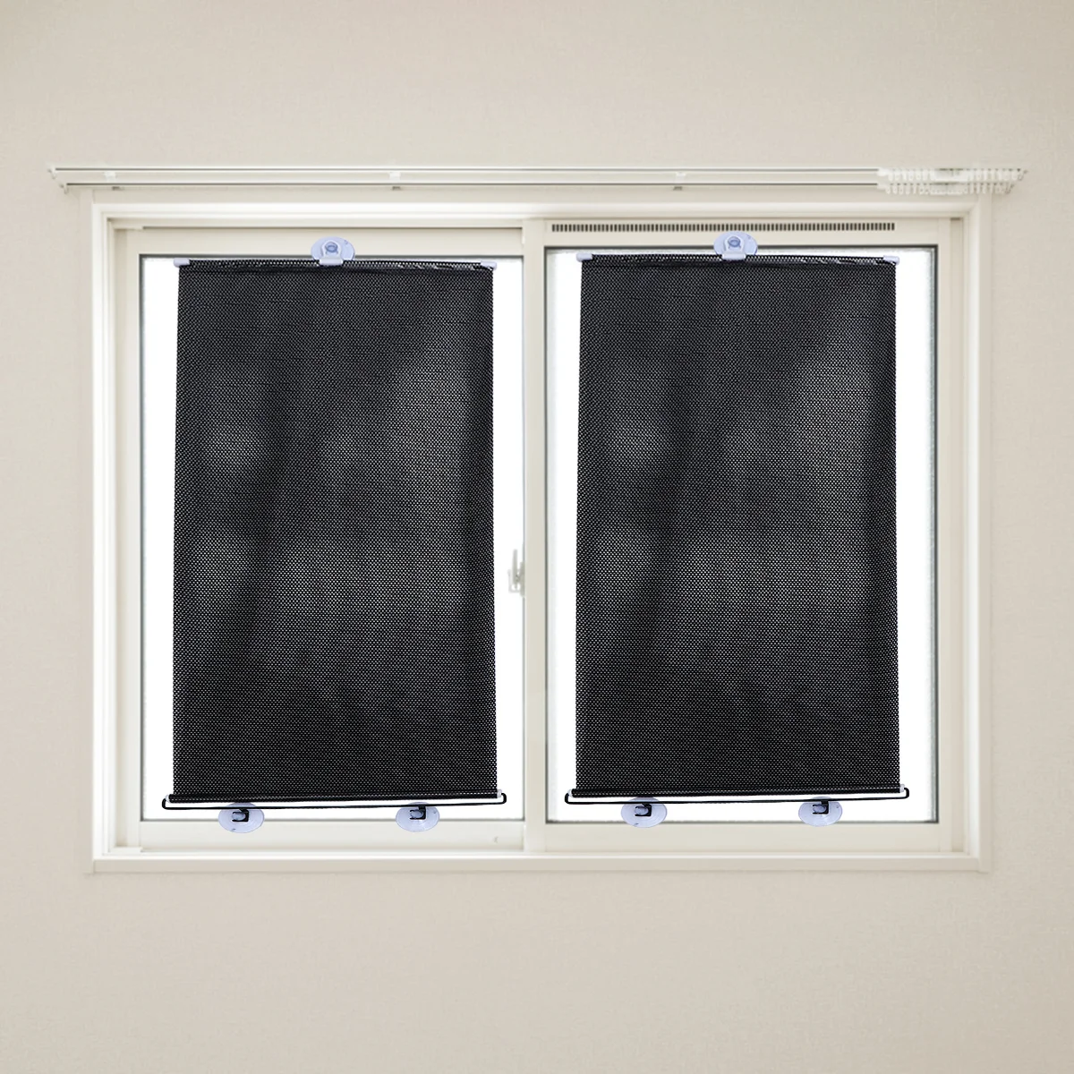 

Blinds Window Curtain Blackout Shades Roller Shade Suction Sunshade Door Sun Windows Curtains Portable Temporary Drape Cup Blind
