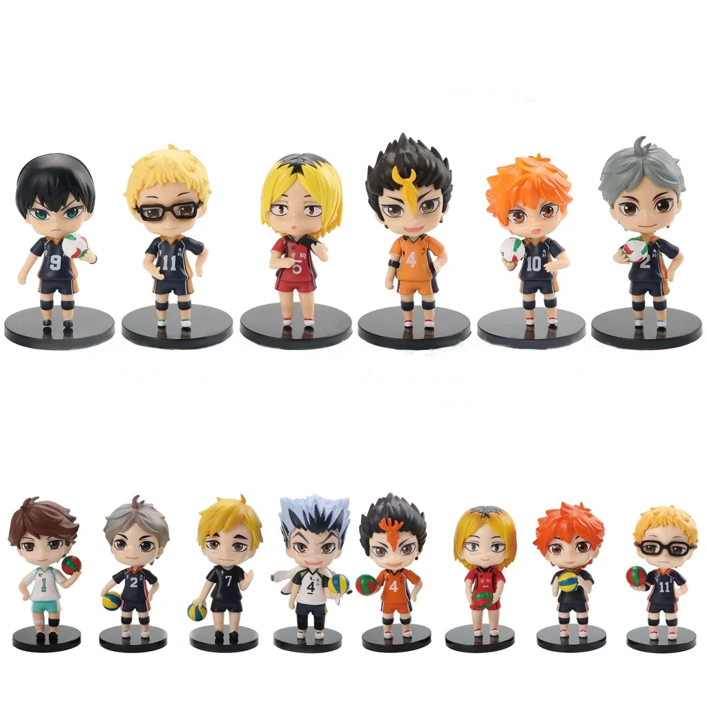 8 шт./компл. фигурки Аниме Haikyuu, игрушки из ПВХ, модель куклы Q Version Tobio Kageyama Shinsuke Kita Nishinoya Yuu, детский подарок
8 шт./компл. фигурки Аниме Haikyuu, игрушки из ПВХ, модель куклы Q Version Tobio Kageyama Shinsuke Kita Nishinoya Yuu, детский подарок