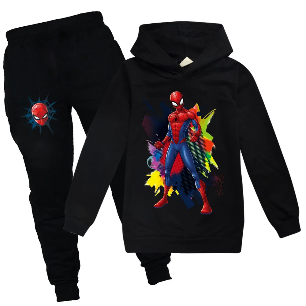 Surperhero Spiderman Girls Clothing Sets Children Fashion Hoodies and Pant Set Kids Clothing Spring Autumn Sports Suit Tracksuit
Surperhero Spiderman Girls Clothing Sets Children Fashion Hoodies and Pant Set Kids Clothing Spring Autumn Sports Suit Tracksuit