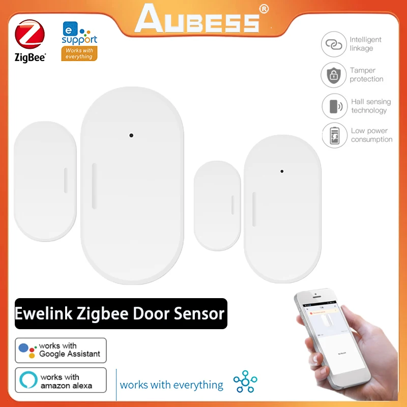 Auebss Ewelink Zigbee Door Sensor Smart Home Security Alarm System Smart Home Window Open Detectors Ewelink APP Remote Control
Auebss Ewelink Zigbee Door Sensor Smart Home Security Alarm System Smart Home Window Open Detectors Ewelink APP Remote Control