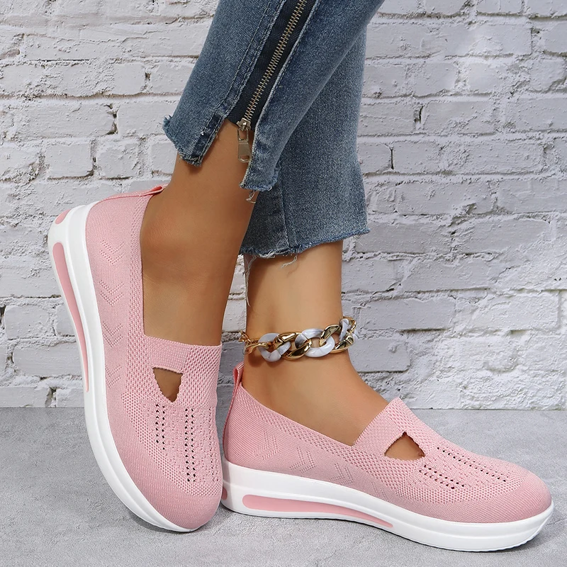 2022 Spring and Summer Women's Fashion Sneakers Thick Bottom Breathable Comfortable Casual Shoes Slip-on Women's Flat Shoes
2022 Spring and Summer Women's Fashion Sneakers Thick Bottom Breathable Comfortable Casual Shoes Slip-on Women's Flat Shoes