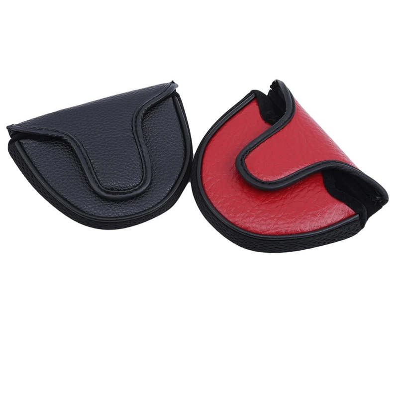 1pc Black PU Leather Magnet Golf Mallet Putter Head Cover Golf Club Putter Headcover
1pc Black PU Leather Magnet Golf Mallet Putter Head Cover Golf Club Putter Headcover