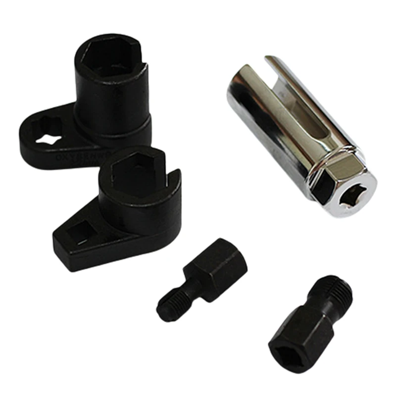 5Pcs Oxygen Sensor Wrench Kit Thread Chaser Tool Fit For Auto O2 Socket Removal Install Offset Vacuum Sensor Socket
5Pcs Oxygen Sensor Wrench Kit Thread Chaser Tool Fit For Auto O2 Socket Removal Install Offset Vacuum Sensor Socket