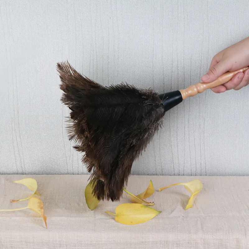 Feather Duster Wooden Handle Duster Anti-static Dust Removal Dusters Ostrich Duster Feather Fur Brush for Home Cleaning Tools
Feather Duster Wooden Handle Duster Anti-static Dust Removal Dusters Ostrich Duster Feather Fur Brush for Home Cleaning Tools