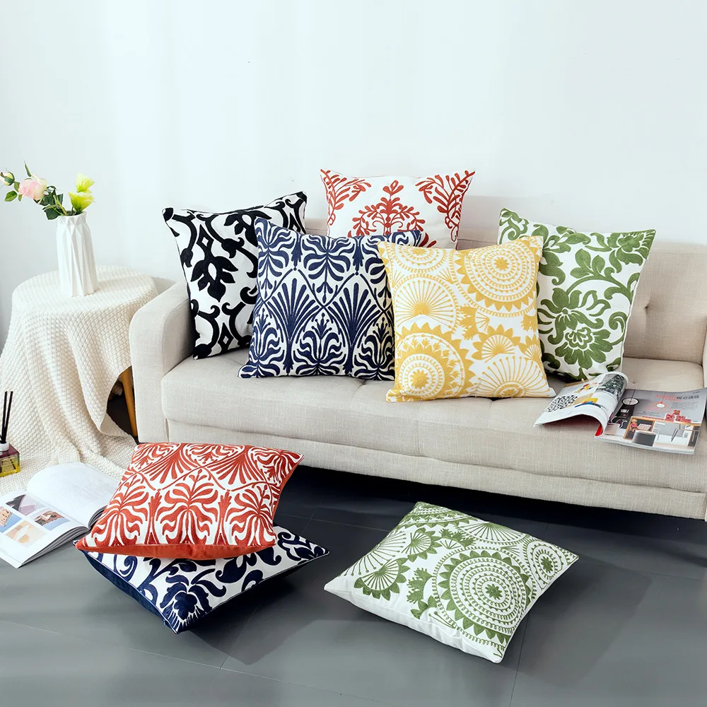 5pc flower Candy Color European Style Soft Throw Pillow Case For Sofa Car Home Decorative Pillowcase Cushion Cover Without Core
5pc flower Candy Color European Style Soft Throw Pillow Case For Sofa Car Home Decorative Pillowcase Cushion Cover Without Core