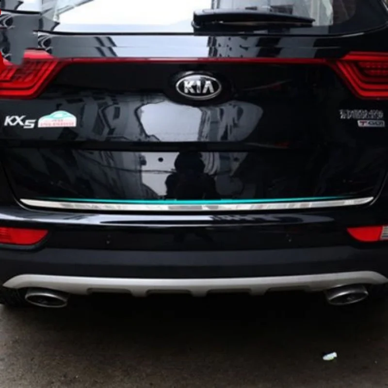 Автомобильная наклейка для KIA Sportage kx5 2016-2020, задняя крышка багажника, накладка на багажник, декоративная полоса, автомобильные аксессуары 
Автомобильная наклейка для KIA Sportage kx5 2016-2020, задняя крышка багажника, накладка на багажник, декоративная полоса, автомобильные аксессуары