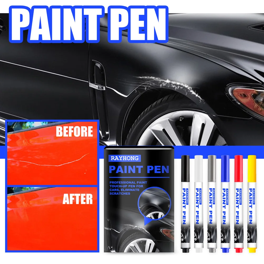 Easy To Use High-quality New Car Color Fix Pen Scratch Remover Waxing Auto Paint Repair Brush Clearing Polishing
Easy To Use High-quality New Car Color Fix Pen Scratch Remover Waxing Auto Paint Repair Brush Clearing Polishing