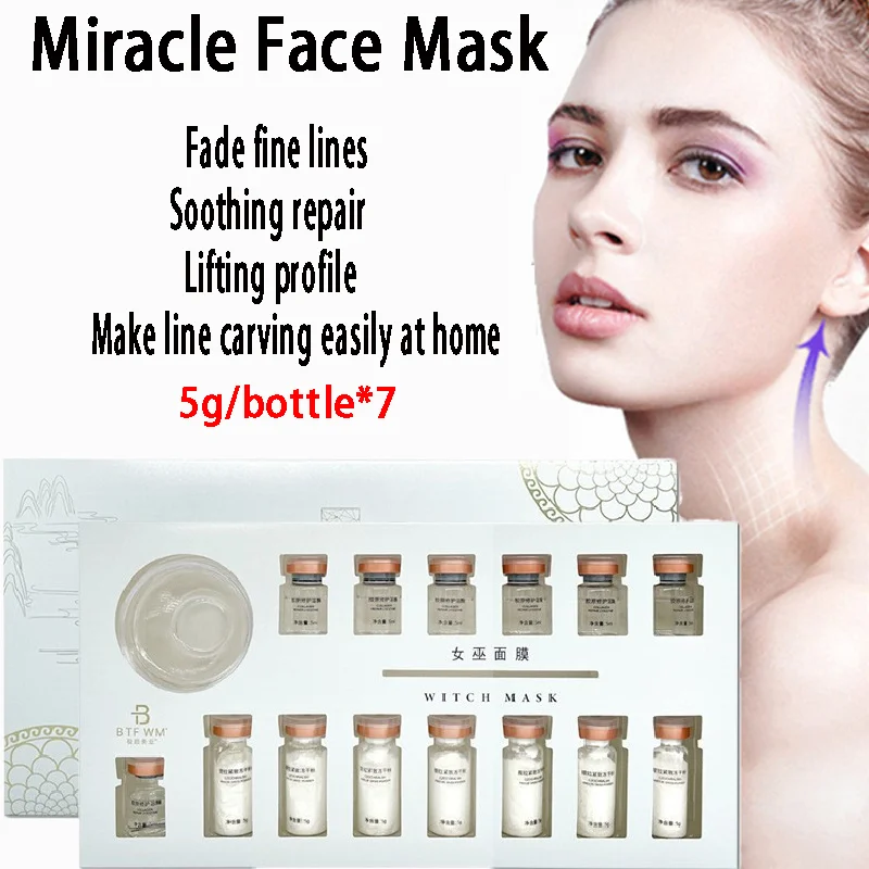 Korean Miracle Mask Oligopeptide Polypeptide Repair Lyophilized Powder Pure Natural Anti Wrinkles Whitening Repair Essence Set
Korean Miracle Mask Oligopeptide Polypeptide Repair Lyophilized Powder Pure Natural Anti Wrinkles Whitening Repair Essence Set
