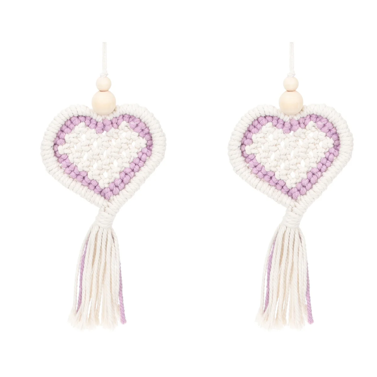 2pcs Valentine's Day Macrame Woven Heart Tapestry Wall Hanging Living Room Hanging Tapestry
2pcs Valentine's Day Macrame Woven Heart Tapestry Wall Hanging Living Room Hanging Tapestry
