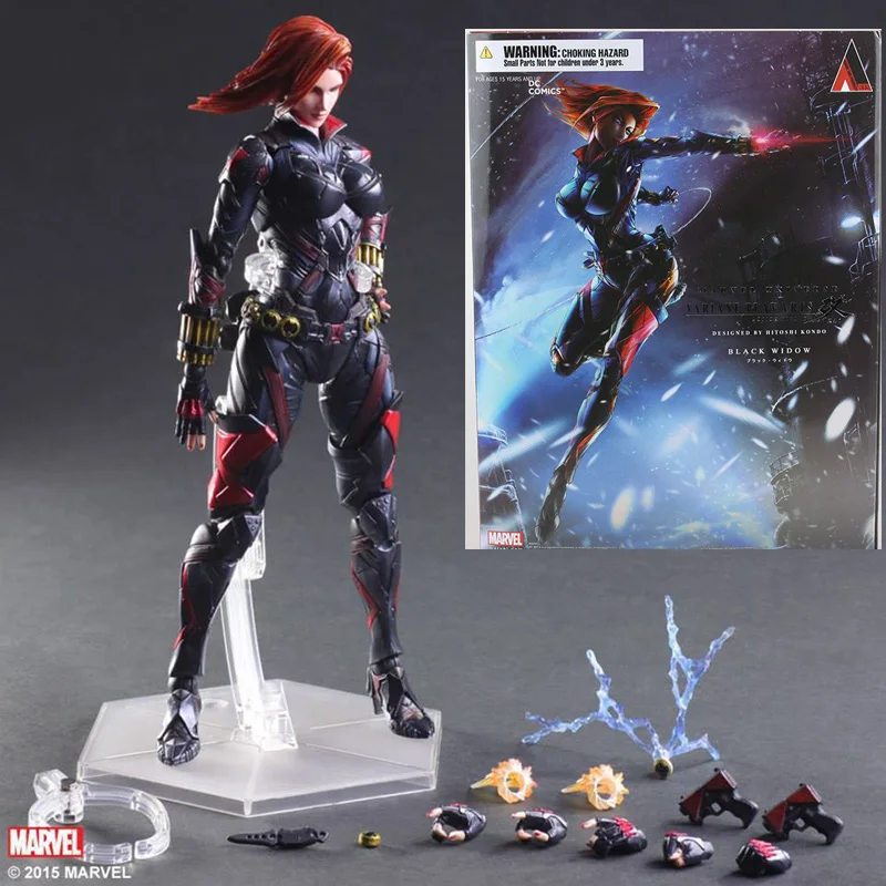 Play Arts Black Widow Action Figures Marvel Movable Model Creative Present For Kid Collectible Toy
Play Arts Black Widow Action Figures Marvel Movable Model Creative Present For Kid Collectible Toy