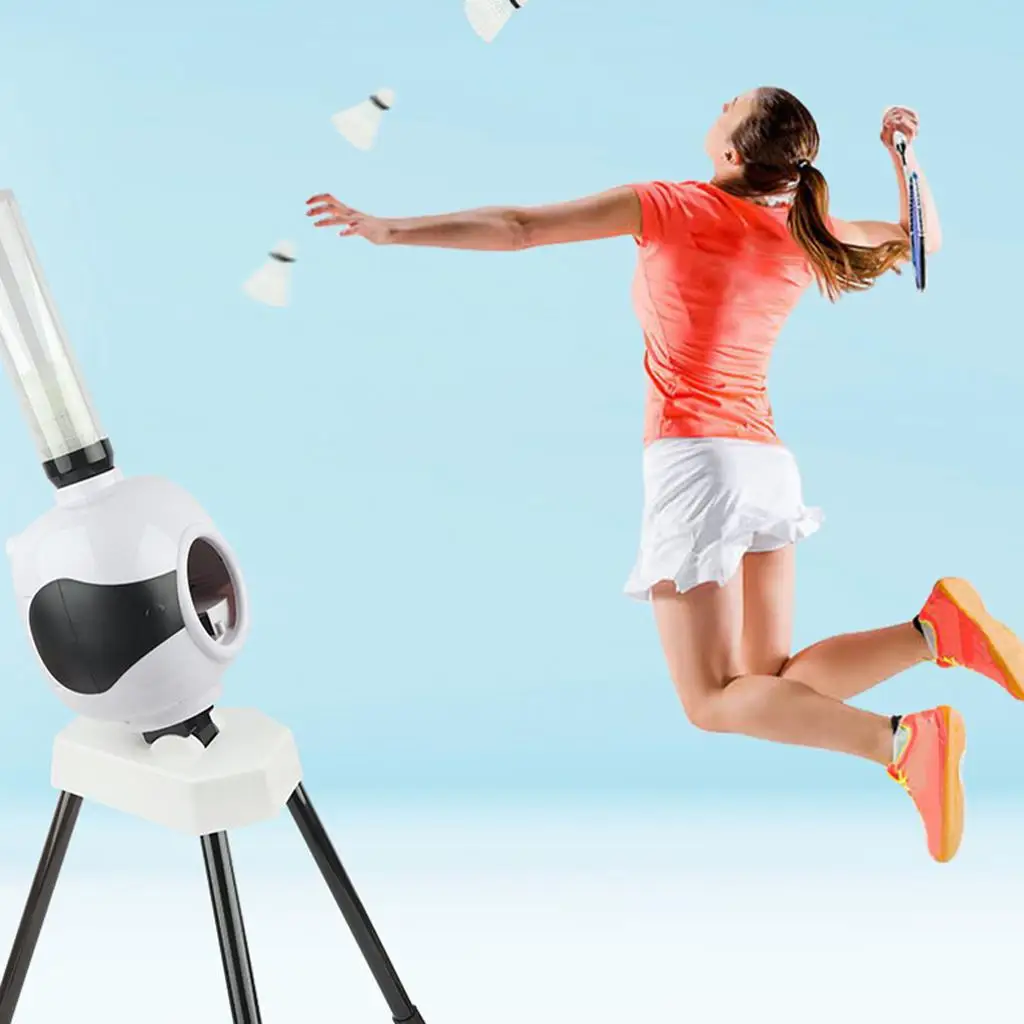 Badminton Throwing Machine Plays Badminton Training Automatic Batting Ball
Badminton Throwing Machine Plays Badminton Training Automatic Batting Ball