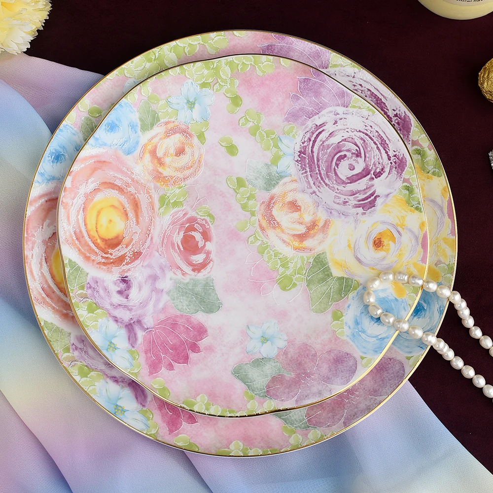 High-Grade Kitchen 10.25 Inches Gold Line Bone China Dinner Plate Tableware Porcelain Ceramic Porcelain Art Design Plates Sets
High-Grade Kitchen 10.25 Inches Gold Line Bone China Dinner Plate Tableware Porcelain Ceramic Porcelain Art Design Plates Sets