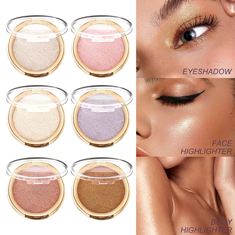 6 Colors Highlight Powder Face Contour Bronzer Shimmer Long Lasting Face Brighten Highlight Shadow Powder Makeup Cosmetic
6 Colors Highlight Powder Face Contour Bronzer Shimmer Long Lasting Face Brighten Highlight Shadow Powder Makeup Cosmetic