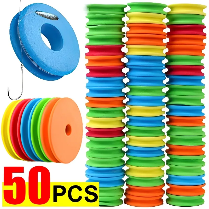 10/20/50pcs EVA Foam Spools Fishing Winding Board Fishing Hook Line Tackle Foam Spool Trace Wire Swivel Tackle Fish Line Tools
10/20/50pcs EVA Foam Spools Fishing Winding Board Fishing Hook Line Tackle Foam Spool Trace Wire Swivel Tackle Fish Line Tools