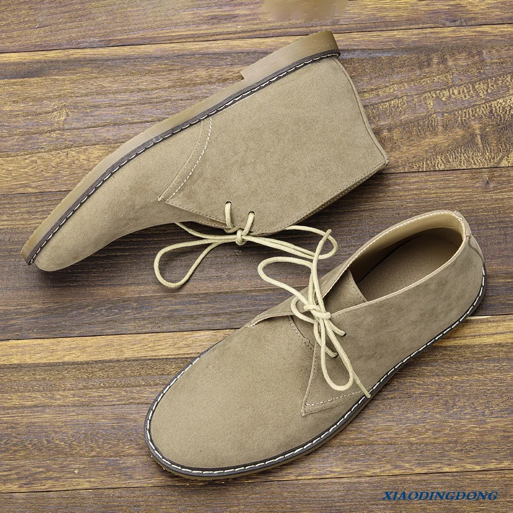 Men's Suede Desert boots high quality American Style Casual Ankle boots Handmade Shoes for men #KD683
Men's Suede Desert boots high quality American Style Casual Ankle boots Handmade Shoes for men #KD683