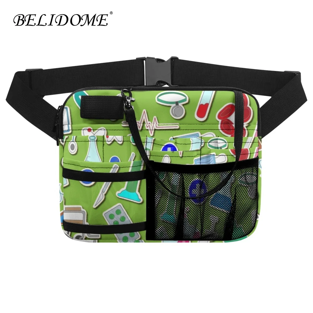 Nursing Organizer Belt Fanny Pack with Tape Holder Multi-Pockets Medical Pack Apron Hip Bag for Stethoscopes Bandage Scissor
Nursing Organizer Belt Fanny Pack with Tape Holder Multi-Pockets Medical Pack Apron Hip Bag for Stethoscopes Bandage Scissor