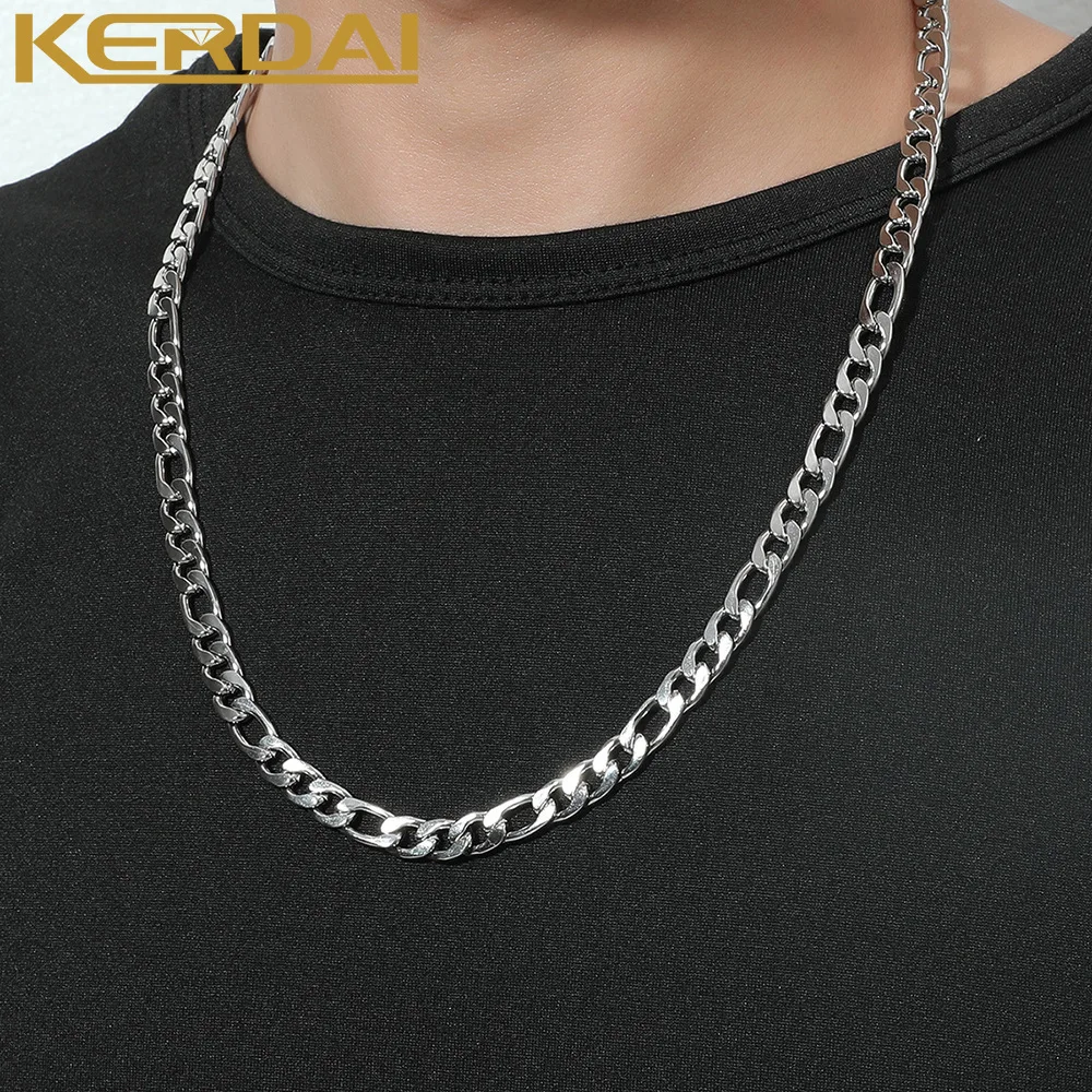 Hip Hop Stainless Steel Long Chain Necklace for Women Men on The Neck Fashion Jewelry Gift Accessories Silver Color Choker
Hip Hop Stainless Steel Long Chain Necklace for Women Men on The Neck Fashion Jewelry Gift Accessories Silver Color Choker