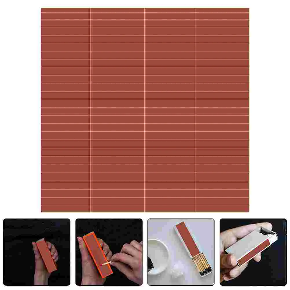 108 Pcs Fire Paper Bulk Binders Adhesive Match Note Sticker Strips Striker Striking
108 Pcs Fire Paper Bulk Binders Adhesive Match Note Sticker Strips Striker Striking
