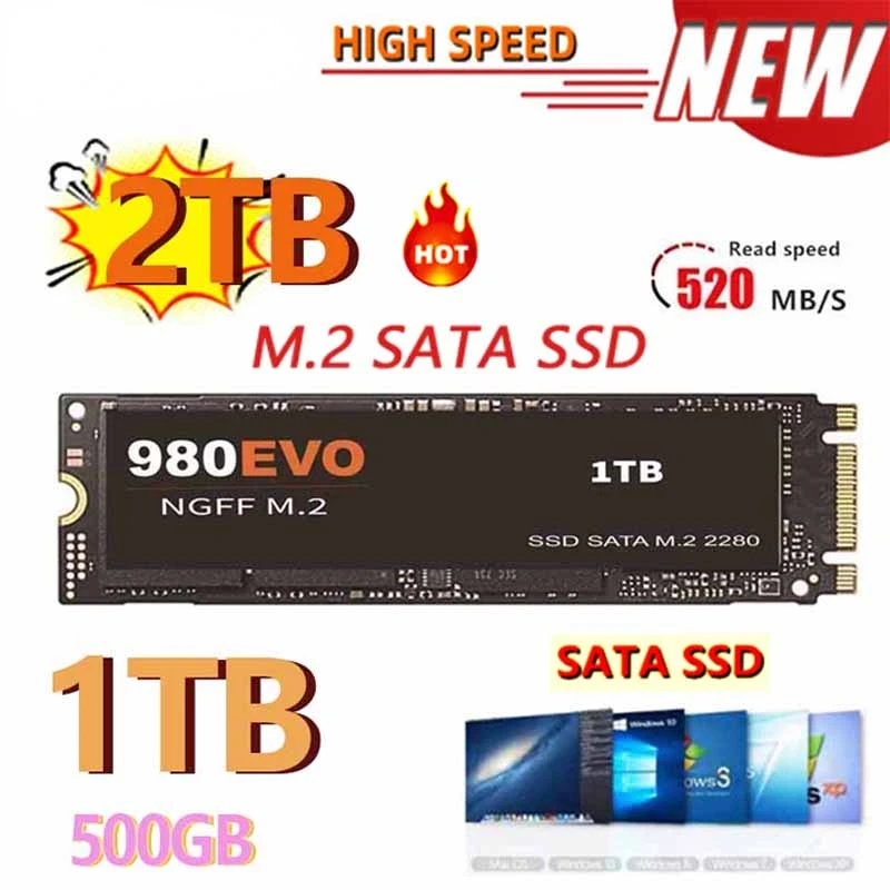 Portable 2TB SSD State Laptop Universal Hard Disk Desktop Spot M.2 SSD 2280 Solid State Drive Original for Laptop Mobile Phones
Portable 2TB SSD State Laptop Universal Hard Disk Desktop Spot M.2 SSD 2280 Solid State Drive Original for Laptop Mobile Phones