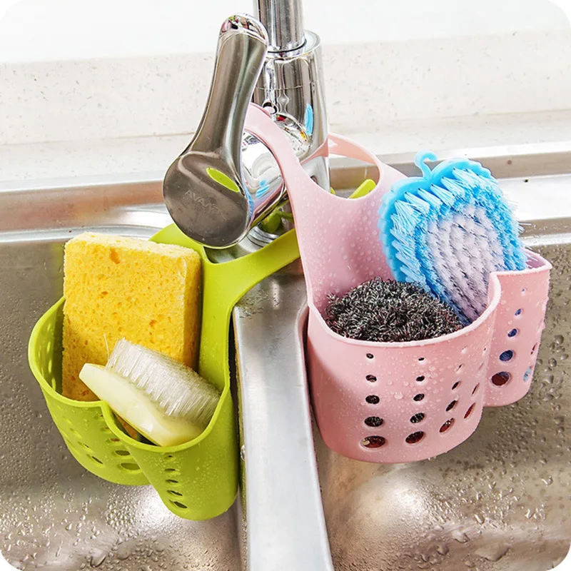 Creative adjustable button-down sink storage hanging basket kitchen storage rack faucet sponge hanging bag
Creative adjustable button-down sink storage hanging basket kitchen storage rack faucet sponge hanging bag
