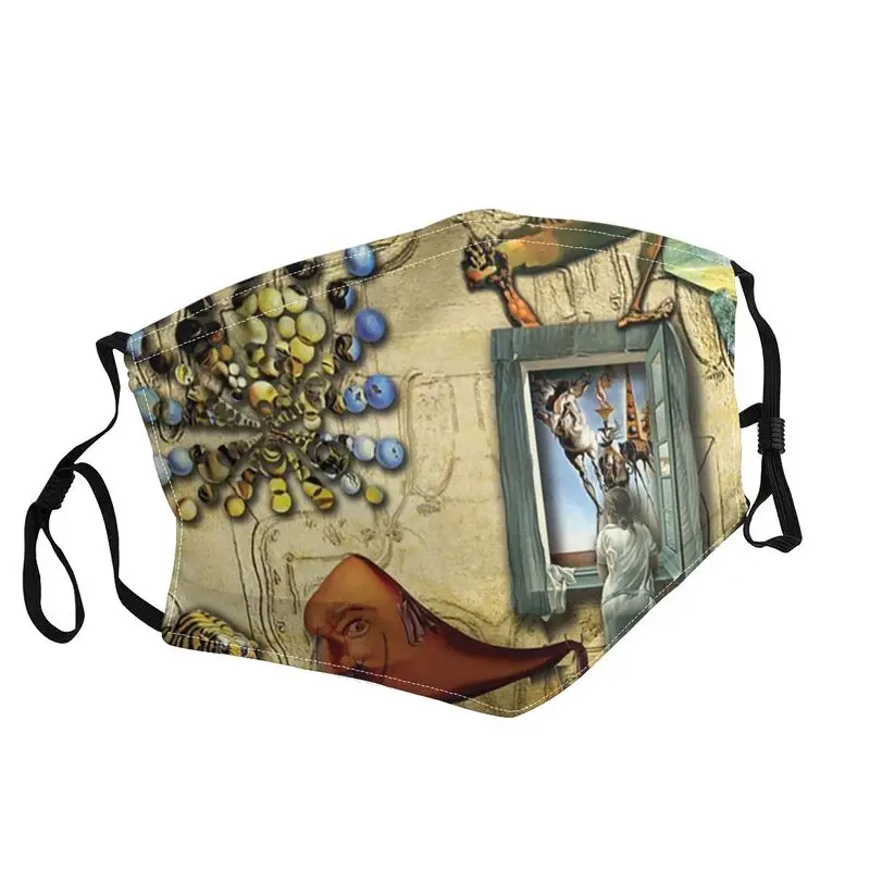 Salvador Dali Adjustable Mouth Face Mask Men Women Spanish Painter Mask Anti Haze Dustproof Protection Cover Respirator Muffle
Salvador Dali Adjustable Mouth Face Mask Men Women Spanish Painter Mask Anti Haze Dustproof Protection Cover Respirator Muffle
