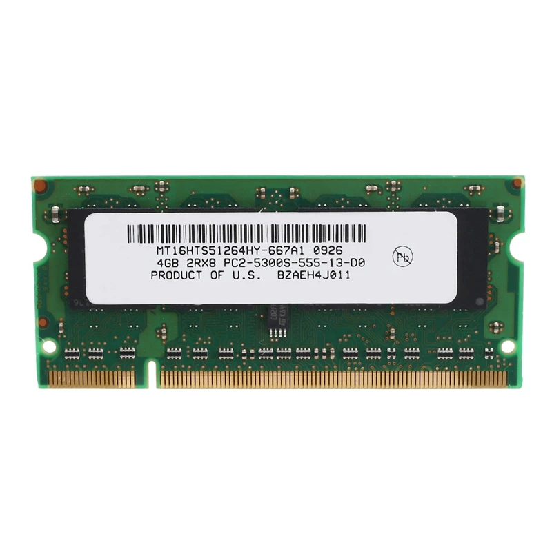 Оперативная память для ноутбука 4 Гб DDR2 667 МГц PC2 5300 SODIMM 2RX8 200 Контактов для памяти ноутбука AMD
Оперативная память для ноутбука 4 Гб DDR2 667 МГц PC2 5300 SODIMM 2RX8 200 Контактов для памяти ноутбука AMD