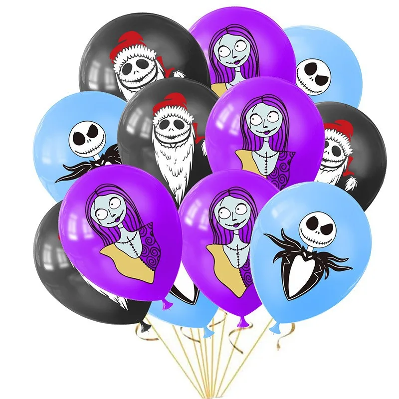 12pcs The Nightmare Before Christmas Jack Skellington Horror Party Halloween Balloon Decoration Supplies 12inch Latex Balloon
12pcs The Nightmare Before Christmas Jack Skellington Horror Party Halloween Balloon Decoration Supplies 12inch Latex Balloon
