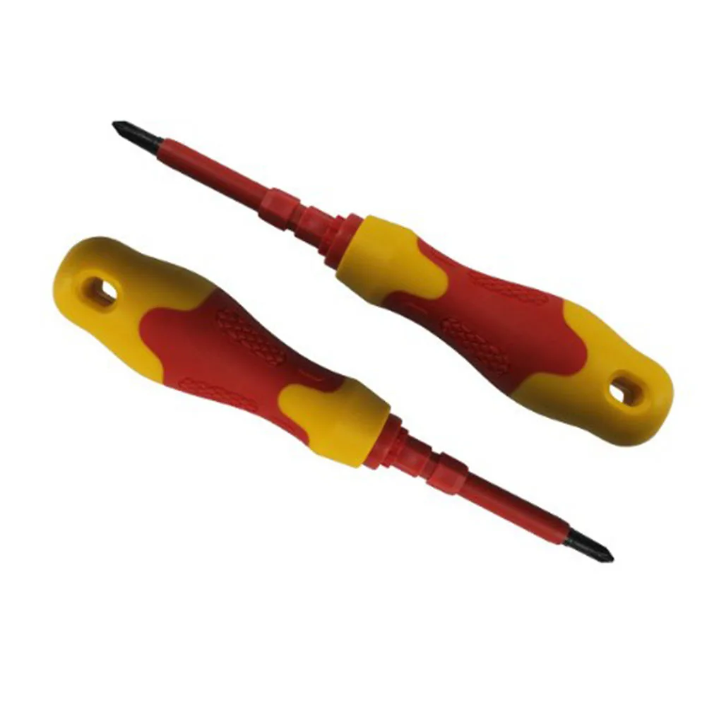 Electricians Screwdriver Bit Set with Insulated Handle 4pcs Slotted Cross Screwdriver Bits High Hardness Steel
Electricians Screwdriver Bit Set with Insulated Handle 4pcs Slotted Cross Screwdriver Bits High Hardness Steel