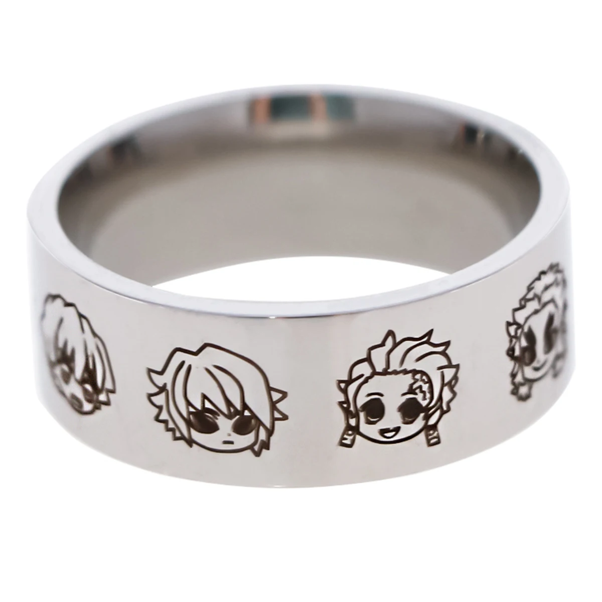 Japanese Anime Demon Slayer Kimetsu No Yaiba Ring Cosplay Stainless Steel Ring Jewelry Accessories Party Gift
Japanese Anime Demon Slayer Kimetsu No Yaiba Ring Cosplay Stainless Steel Ring Jewelry Accessories Party Gift