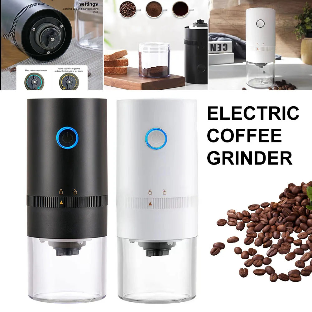 2022 New Electric Coffee Grinder TYPE-C USB Charge Profession Ceramic Grinding Core Coffee Beans Grinder
2022 New Electric Coffee Grinder TYPE-C USB Charge Profession Ceramic Grinding Core Coffee Beans Grinder