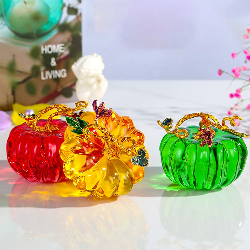 65mm Crystal Pumpkin Crafts Glass Crystal Fengshui Ornaments Figurines Home Wedding Party Decoration Halloween Gifts Souvenir
65mm Crystal Pumpkin Crafts Glass Crystal Fengshui Ornaments Figurines Home Wedding Party Decoration Halloween Gifts Souvenir