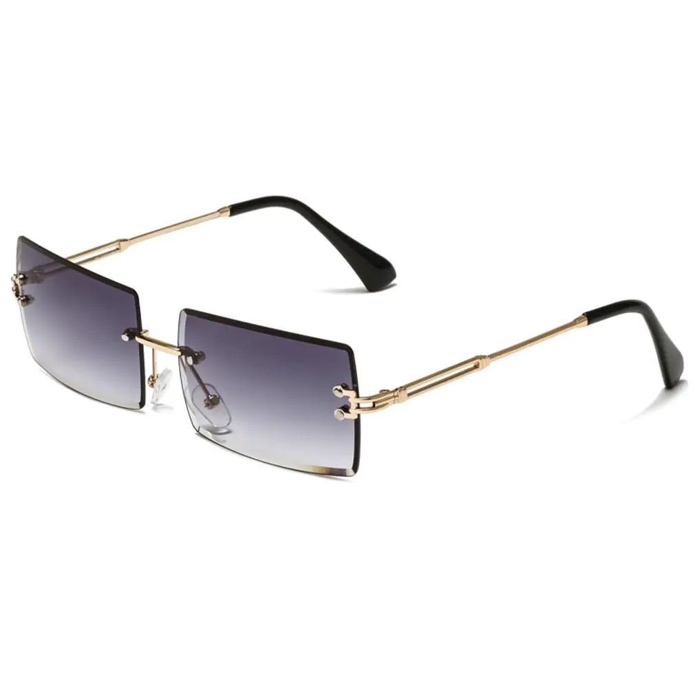 Vintage Brown Square Sunglasses Women Luxury Brand Small Rectangle Sun Glasses Female Gradient Mirror Rimless Oculos De Sol
Vintage Brown Square Sunglasses Women Luxury Brand Small Rectangle Sun Glasses Female Gradient Mirror Rimless Oculos De Sol