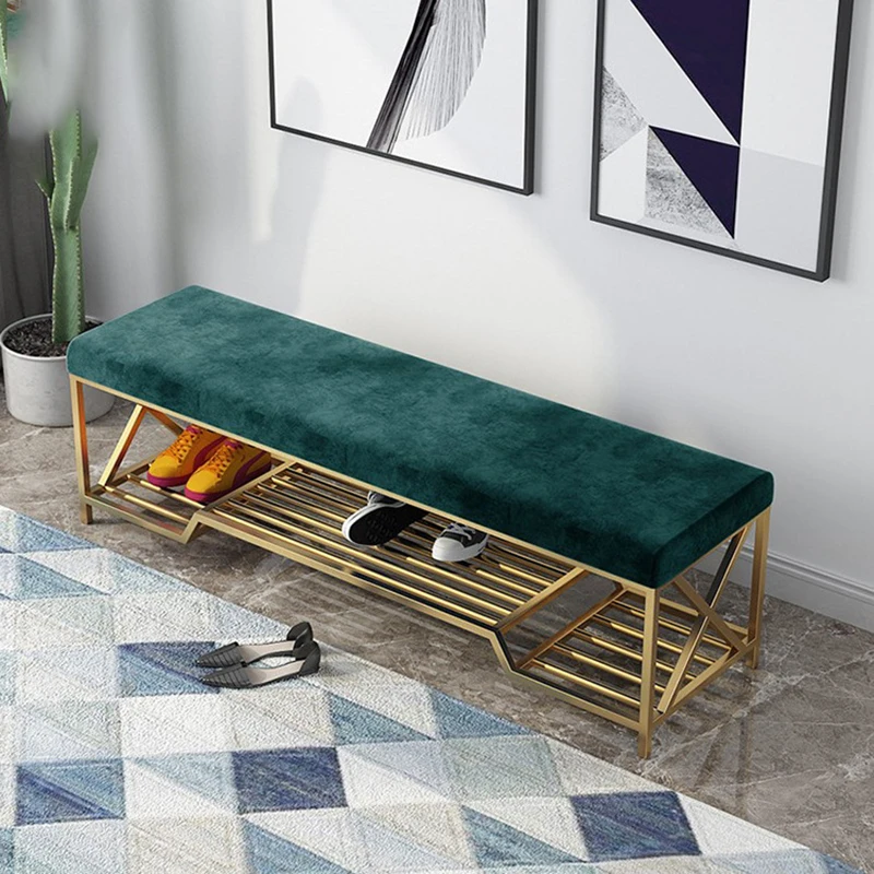 Nordic Light Luxury Shoe-changing Stool Home Door Shoe Cabinet Seatable Shoe-wearing Stool In The Door To Receive Wrought Iron
Nordic Light Luxury Shoe-changing Stool Home Door Shoe Cabinet Seatable Shoe-wearing Stool In The Door To Receive Wrought Iron