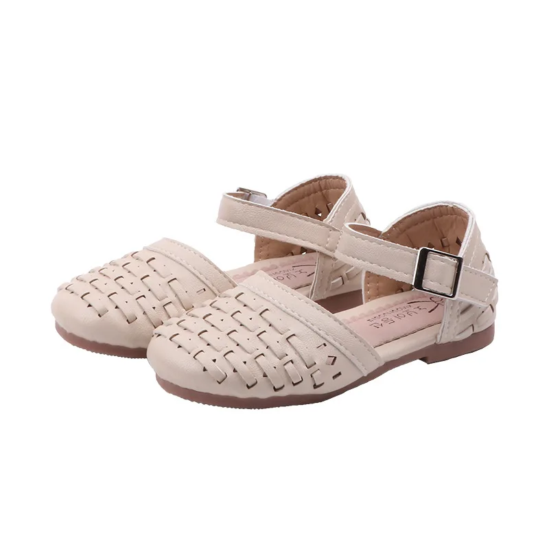 New Fashion Summer Korean Baby Girls Princess Shoes Casual Weave Non-slip Breathable Soft Children's Half Sandals For Kids Flats
New Fashion Summer Korean Baby Girls Princess Shoes Casual Weave Non-slip Breathable Soft Children's Half Sandals For Kids Flats