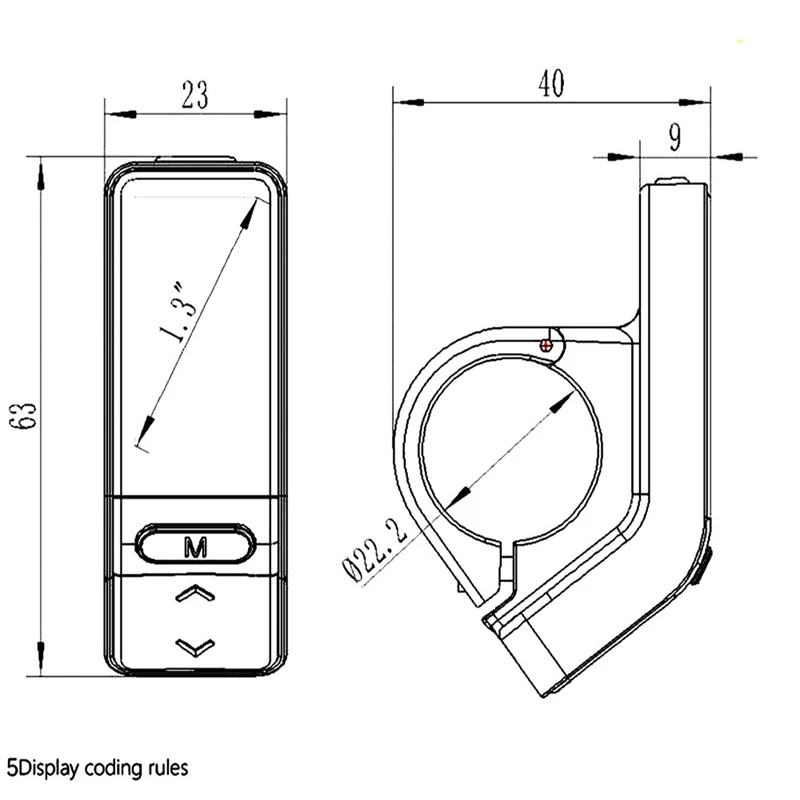 Electric Bicycle Mini Display SW102 Waterproof Speedometer Controller For Bafang Mid Motor Electric Bike Conversion Kit
Electric Bicycle Mini Display SW102 Waterproof Speedometer Controller For Bafang Mid Motor Electric Bike Conversion Kit
