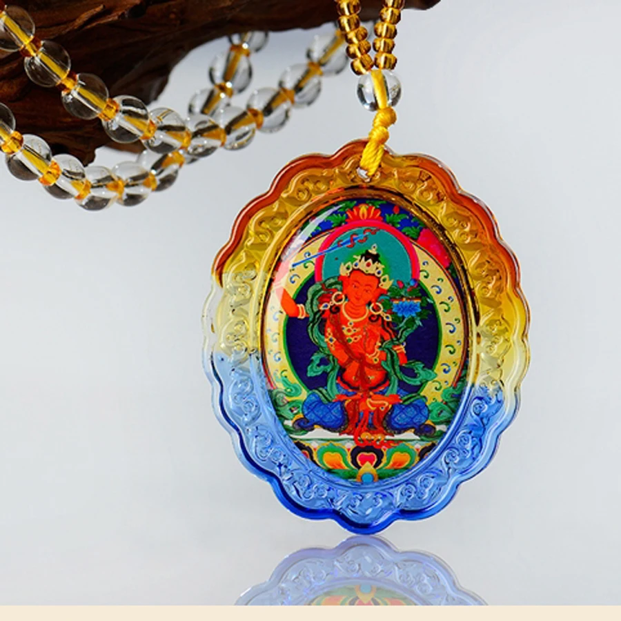 Buddhism Geomantic omen master talisman bless safety health good luck Bodhisattva Manjusri Guanyin buddha Pendant Amulet
Buddhism Geomantic omen master talisman bless safety health good luck Bodhisattva Manjusri Guanyin buddha Pendant Amulet