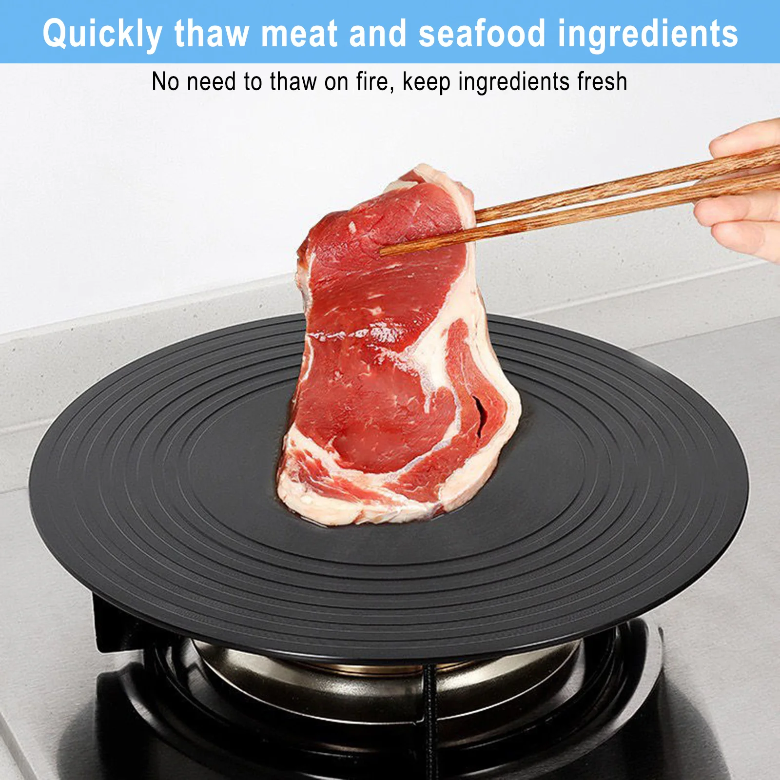 Gas Stove Defrost Tray Fast Defrosting Tray Heating Diffuser Frozen Food Thawing Plate Kitchen Gas Stove Heat Conduction Plate
Gas Stove Defrost Tray Fast Defrosting Tray Heating Diffuser Frozen Food Thawing Plate Kitchen Gas Stove Heat Conduction Plate